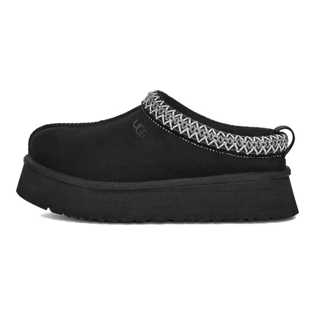 UGG EVA Slip Resistant Closed Toe Slippers Women's Black White 1122553-BLK(Team80-S-BOX)