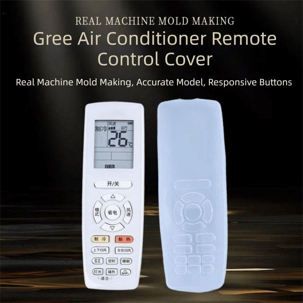 Transparent Remote Controller Case Full Coverage Remote Control Sleeve Air Conditioner Controls