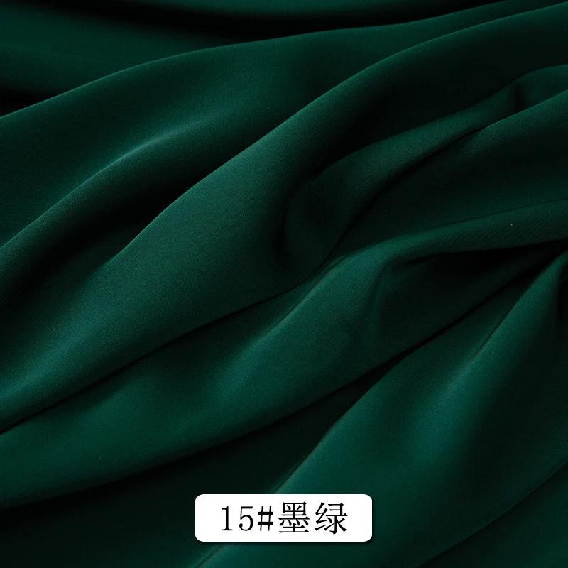0.5m/1m/2m Soft Opaque Satin Chiffon Fabric For Home Wear, Clothing Skirts, Shirt linings,Pajamas, Handmade DIY Clothing Fabric