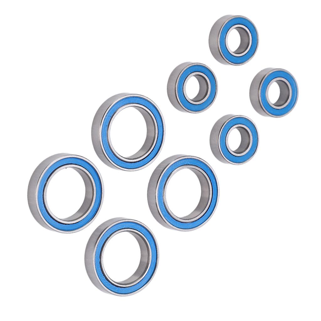 8Pcs Stainless Steel Ball Bearing Wheel Hub Sealed Bearing RC Crawler Car Upgrade Parts for Arrma 3S