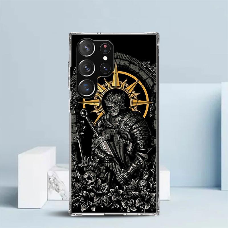 Dark Souls Game Soft Cover for Samsung Galaxy S25 Edge S26 S24 S23 Ultra Phone Case S22 S21 Plus S20 FE Print Pattern Shell Gala