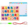Kindergarten Wooden Building Blocks: Educational Numbers & Letters Puzzle