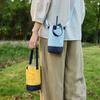 Water Bottle Holder Canvas Cup Bag Outdoor Small Storage Bag Cute Water Bottle Cover  Hiking