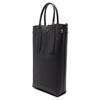 Longchamp Le Roseau Bamboo Button Grain Effect Open Main Sandwich Cowhide Tote Bag Tote Shopping Bag Shoulder Handbag Medium Women's Black 10228HPN001