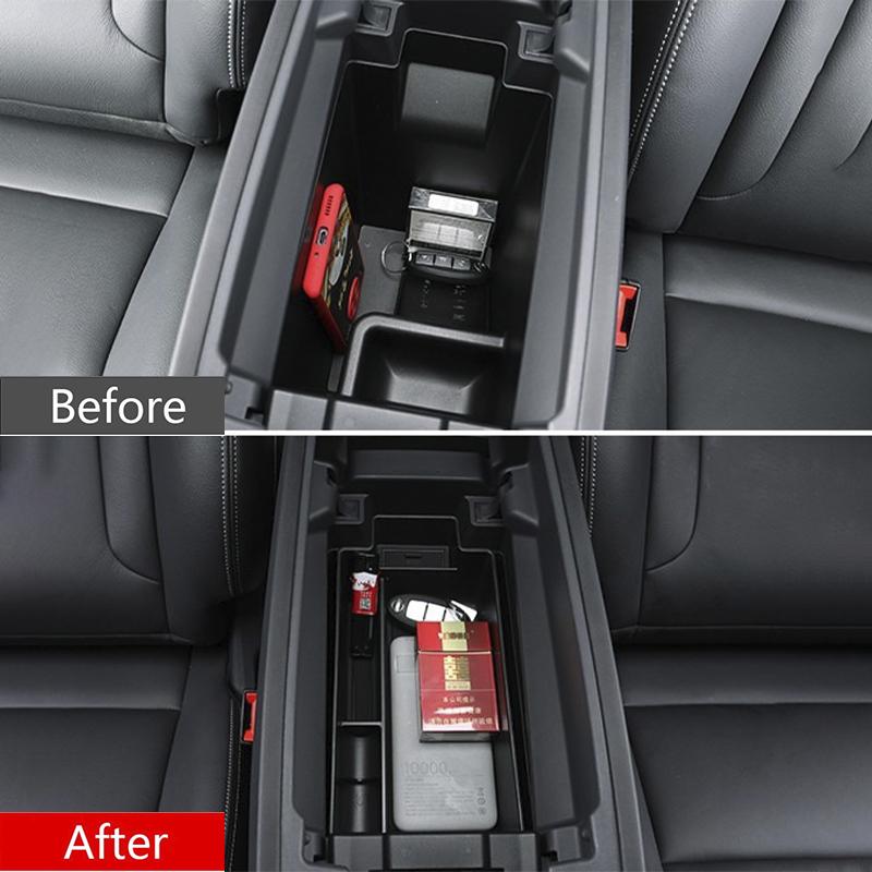 Für Nissan X-Trail 2025 2025 2025 2025 Auto Konsole Armlehne Aufbewahrungsbox Hochkapazität Kleinteile Mehrschichtiger Organizer Ablage Zubehör