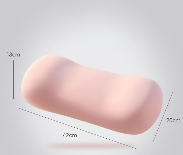 Memory Cotton Pillow Cervical Spine Sleeping Pillow Office Nap Pillow Ice Silk Student Sleep Pillow Small Pillow