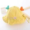 Cute Baby Bucket Hat for Spring and Autumn Adorable Newborn Sun Protection Cap for Boys and Girls Soft Brimmed Fisherman Hat
