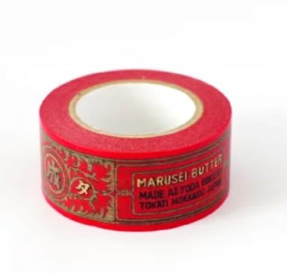 Rokkatei Floral Masking Tape Marsei Label Masking Tape of Stationery [Hokkaido Exclusive] / (Set 2)