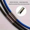 2 pieces of garbage bin fixing ropes, used for securing garbage bags, durable garbage bin bag fixer