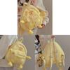 2024 Cute Plush Yellow Cartoon Duck Backpack Street Trendy Shoulder Bag Wholesale