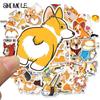 10 30 50PCS Cartoon Welsh Corgi Pembroke Stickers Cute Animals Dog DIY Moto Car Suitcase Laptop Skateboard Graffiti Sticker F5