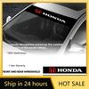 2025 Hot Car Front Windshield Stickers Front and Rear Decorative Emblem For Honda Mugen TypeR Jazz Civic Accord FIT HRV CRV Ody