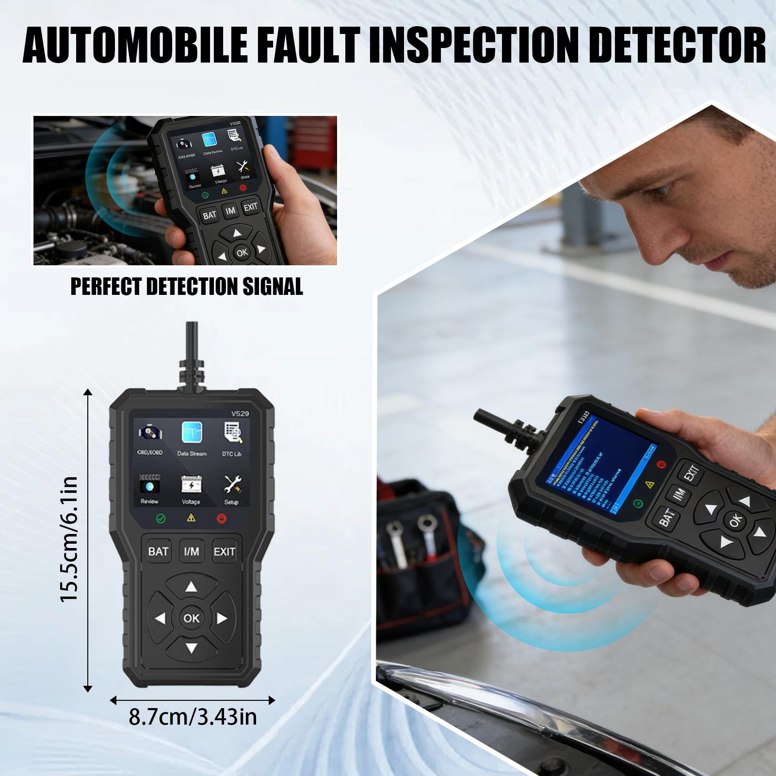 Car Fault Detector OBD2 Engine Diagnostic Tool One Size