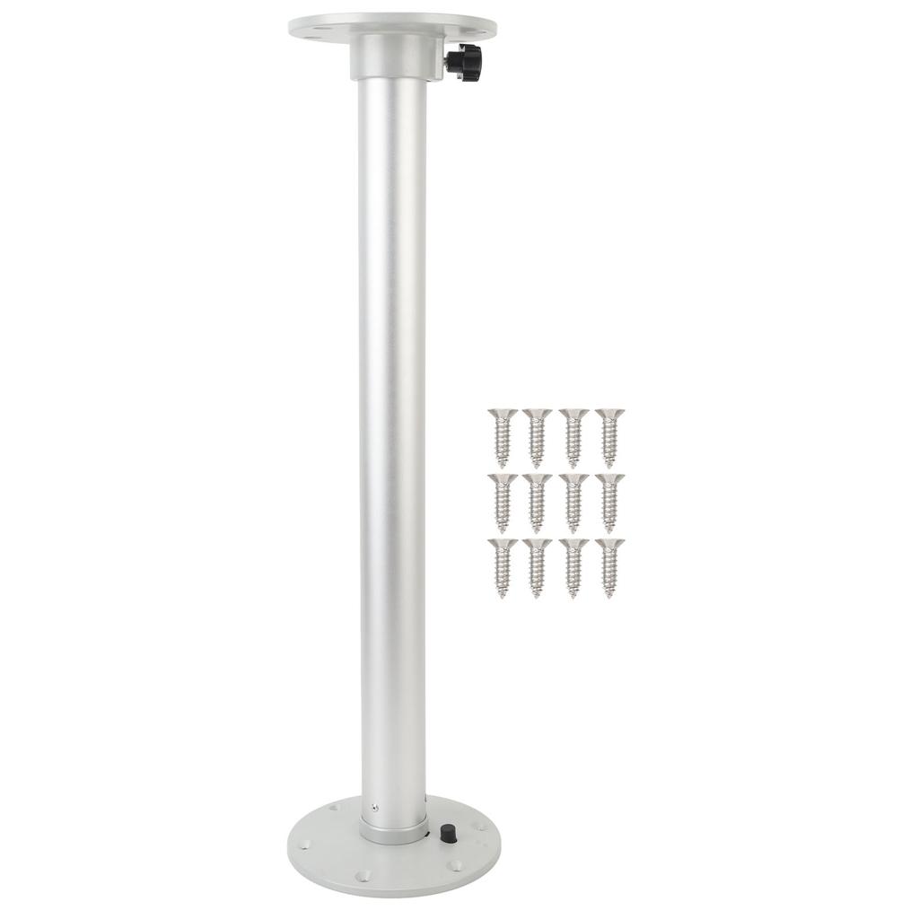 750mm RV Aluminum Alloy Table Stand Matte Texture Detachable Telescopic Table Leg for RV Commercial Vehicle Caravan