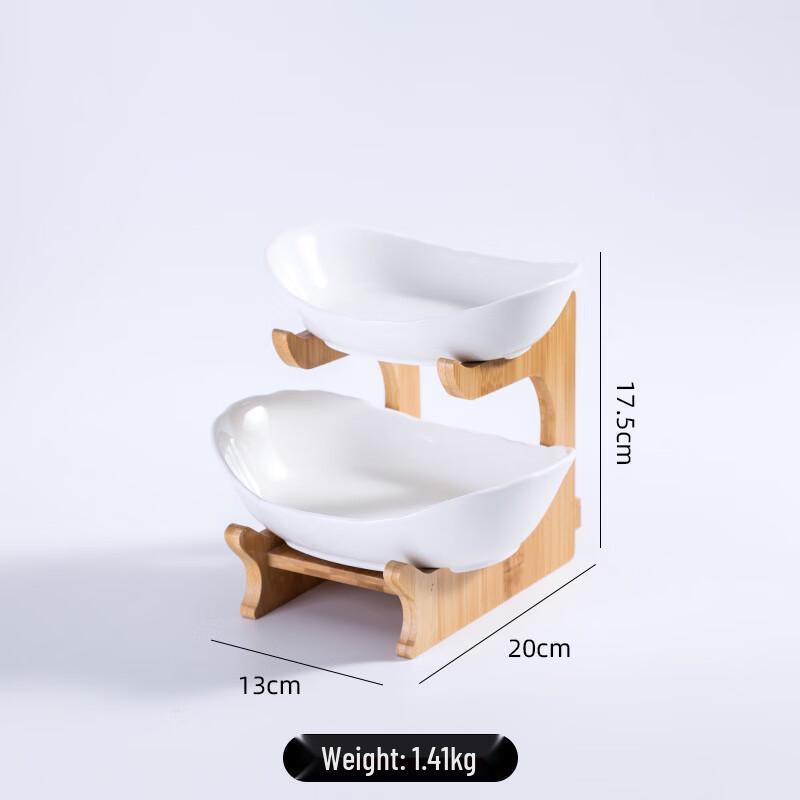 Qianxing Multi-layer Ceramic Serving Tray