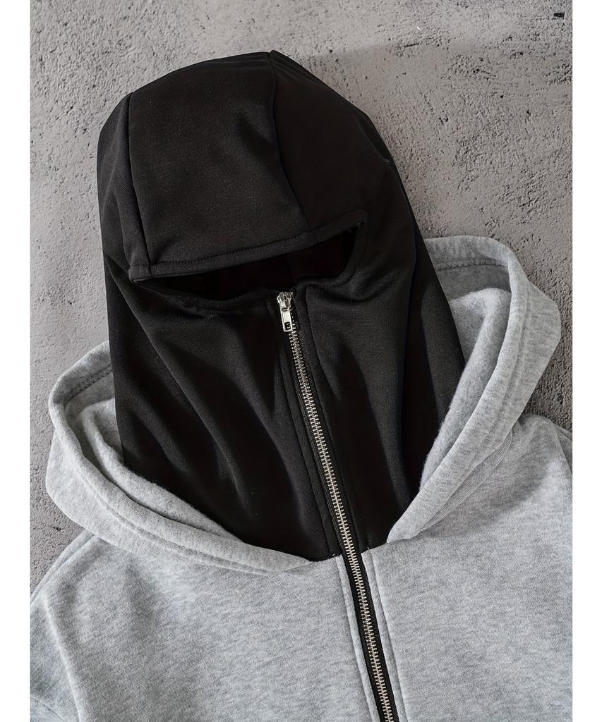 Men's Black Hooded Sweatshirt with Green Racing Print - "speed" Design, "loyal To You" Zipper Sweatshirt