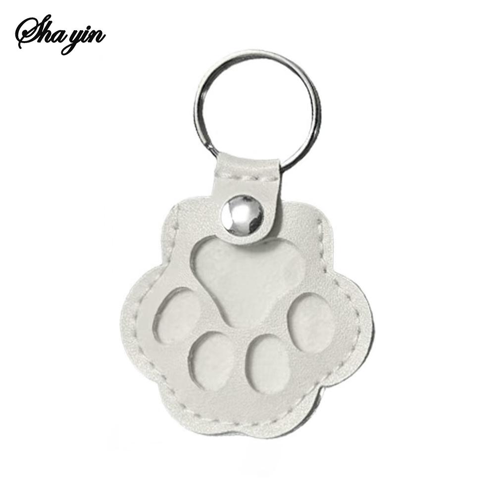 

1PC Pet Hair Storage Keychain, Dog Paw Photo, Cat And Dog Hair Bag, Commemorative Storage Bag, Commemorative Item белый