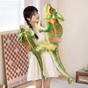 Realistic Plush Chameleon Stuffed Toy Large 80cm And 110cm Soft Pp Cotton