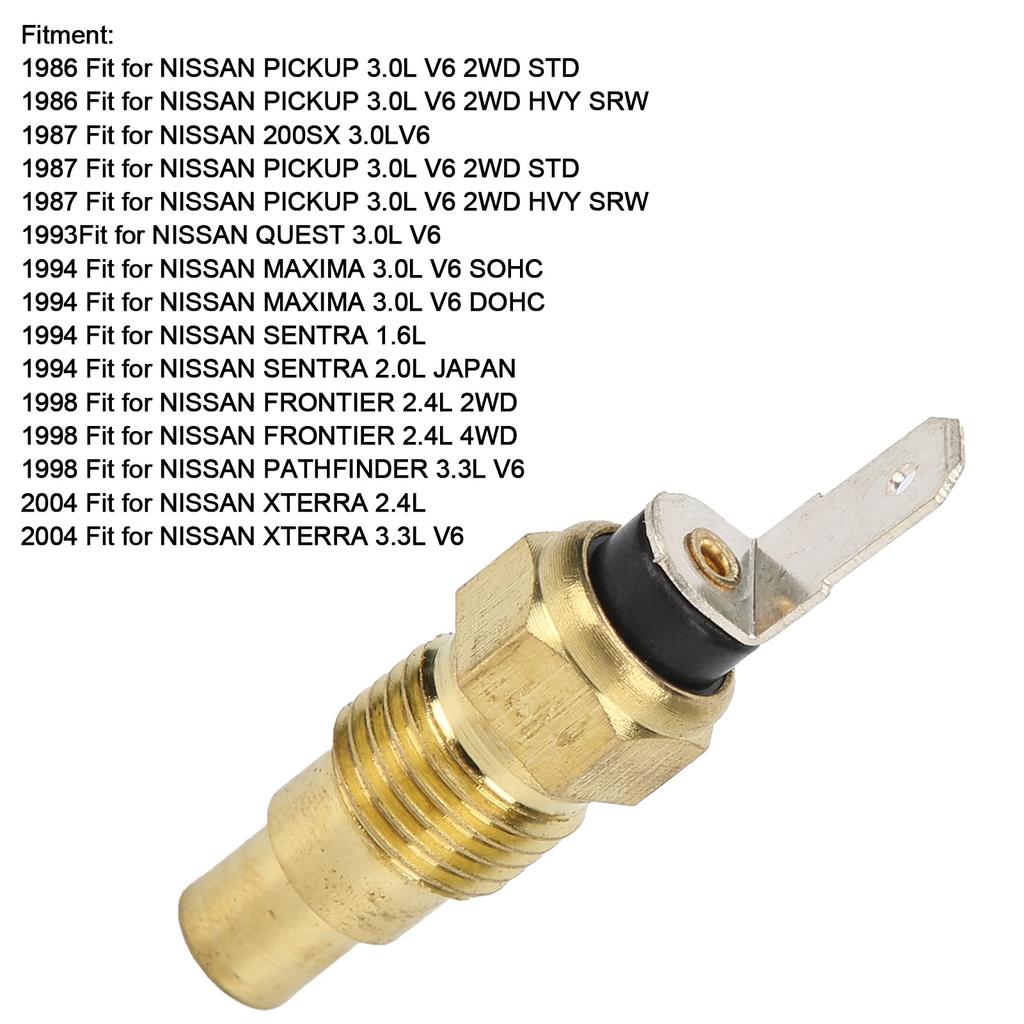 Temperature Sensor 25080-89907 Engine Temperature Sensor Replacement Fits Ni-ssanMaxima, Sentra, Quest, Altima
