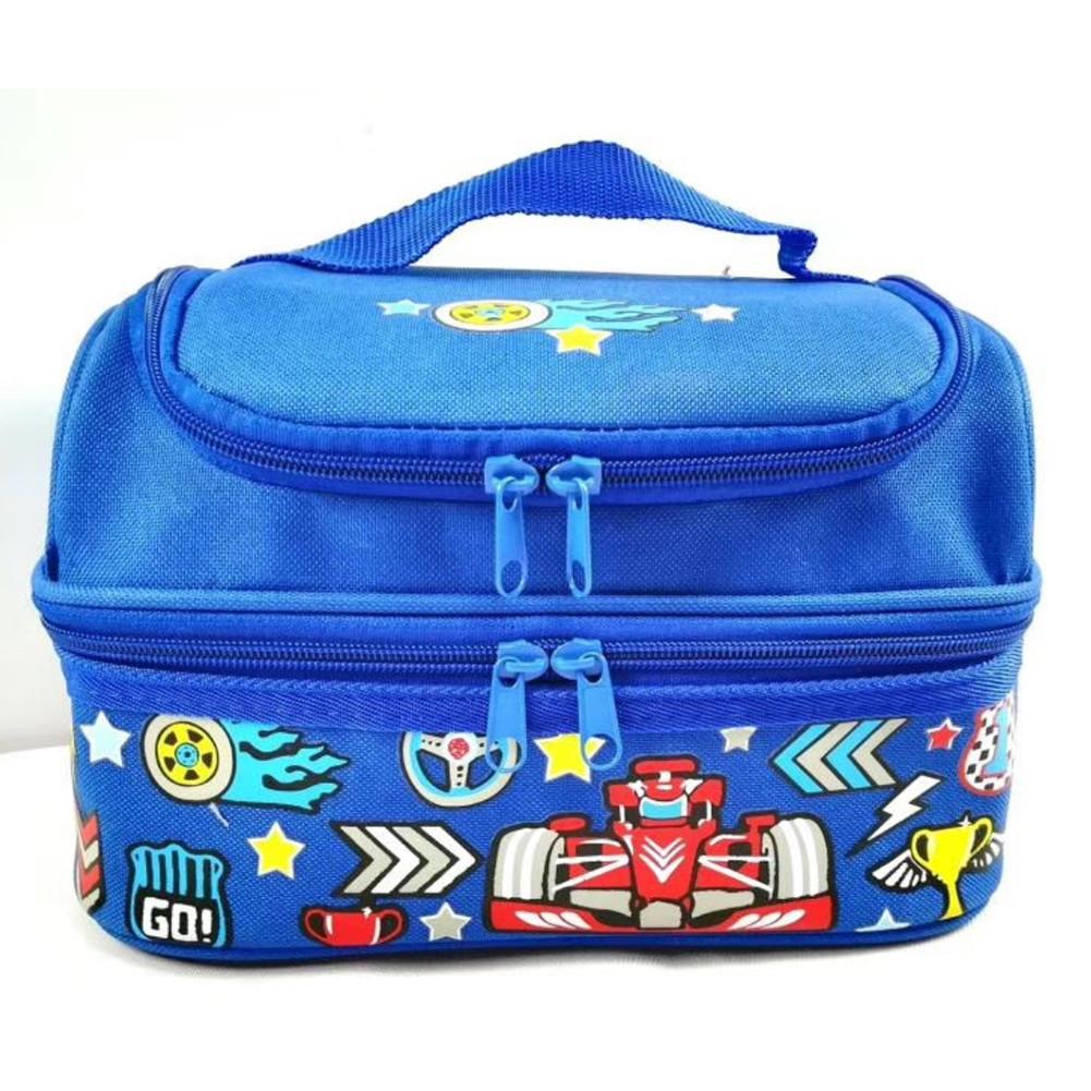 Dvouvrstvý přenosný roztomilý kreslený izolovaný termochladič Bento krabička na oběd Taška pro děti Taška na piknik Taška Taška na oběd Tašky na oběd
