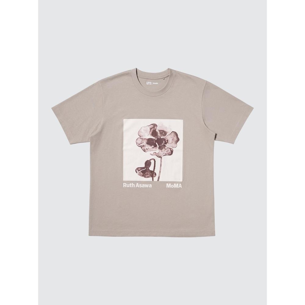 

Uniqlo Графическая футболка с коротким рукавом Moma Icons uT 31 BEIGE/UNISEX XS