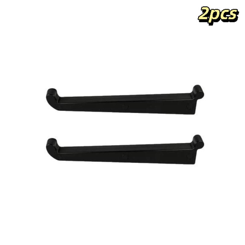 2/4Pcs RV Awning Track Hooks No Drill Durable RV Rail Hangers for Outdoor Camping Picnic Travel Hanging Clothes Lights Decor