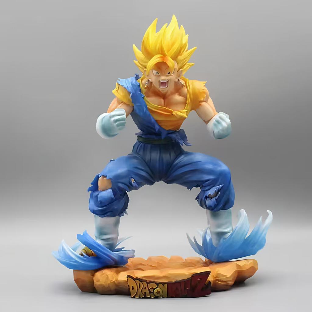 Anime Dragon Ball GK Figure Super Saiyan Explosion Vegetto Action Figures Model Collection Toys Children Christmas Gifts