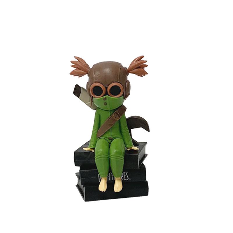 Hot Game Gk Little Nightmares Anime Figurine Six Figure Mono Action Figure Anime Game Pvc Action Figure Collectible Model Doll