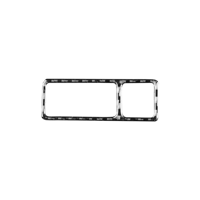 Für BMW X5 E53 2000-2006 Kohlefaser Autozubehör Notwarnlichtschalter Blende Abdeckung Dekoration Aufkleber