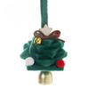 Christmas Decorations - Wool Felt Mini Christmas Tree Wind Chimes - Home Christmas Tree Ornaments