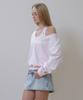 Rosefranz Deep V-Neck Sweatshirt [Pink]