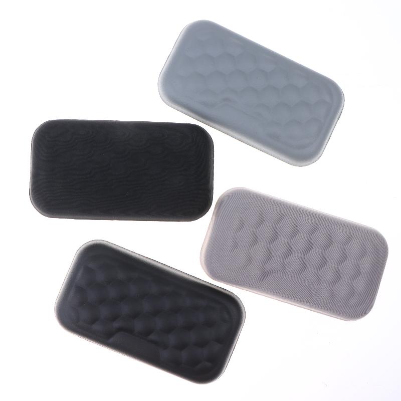 Car Memory Foam Armrest Elbow Pad Mouse Keyboard Wrist Rest Pu/Cloth Anti-Slip Breathable Sweat-Absorbent Car Wrist Pad