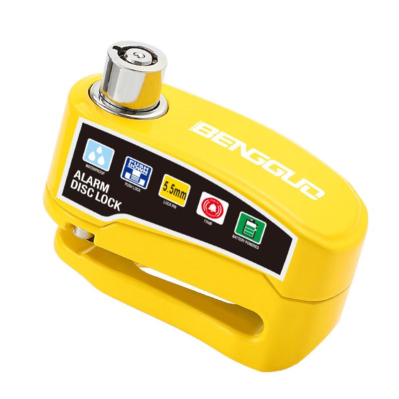 Alarm Disc Brake Lock Anti Theft Security Lock Bike Anti-Theft Wheel Disc Brake Lock For Motorcycle Bicycle Scooter