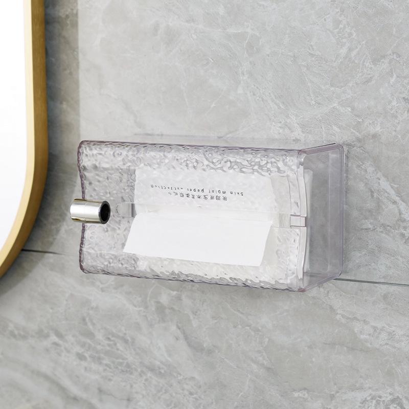 "Elegant Decorative Tissue Box: Wall-Mounted, Versatile for Living Room, Bedroom, or Bathroom Storage"
