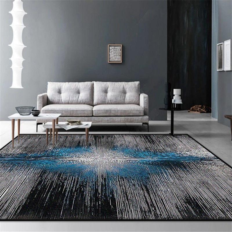 Nordic Abstract Livng Room Carpet Home Decoration Rug Bedroom Decor Area Rugs Washable Non-slip Office Lounge Floor Mat Washable