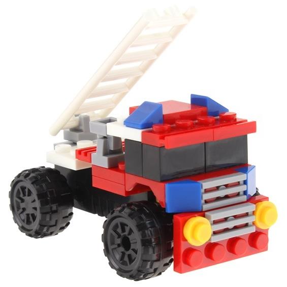Fire Department Ladder Truck Building Blocks