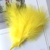 50Pcs Macaron Feather Color Turkey Full Velvet, Dream Catcher Hair Accessories Diy Handmade Materials Bouquet Stage Wedding Decoration