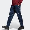 Adidas Originals Trefoil Logo All Over Print Drawstring Casual Pants Men Pants Night-Blue IC5767