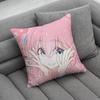 BBocchi The Rock Pillow Case For Home Bedroom Car Office Decoration Living Room Sofa Cushion Cover Suitable