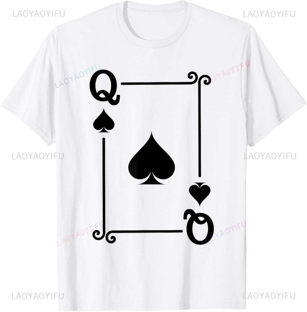 Playing Cards Costume -   Diamonds Card Poker T-Shirt Unisex Summer Streetwear Tops Camiseta