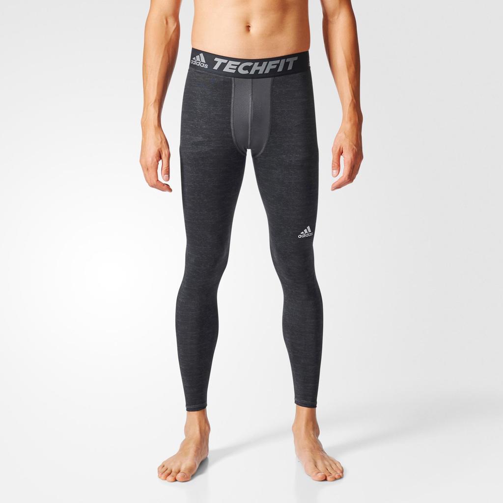 adidas Tech Fit Outdoor Series Breathable Tight Training Pants Men Pants Gray CD2441