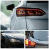 1pc Car Rear Tail Light Lamp Stickers, Honeycomb Type Decal Car DIY Self Adhesive Tint Film Sheet, Universal Car Accessories