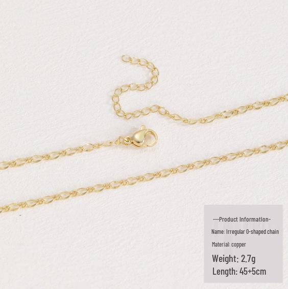 Colorful Evil Eye Pendant Necklace with Rhinestone Inlay - European & American Fashion Lucky Charm