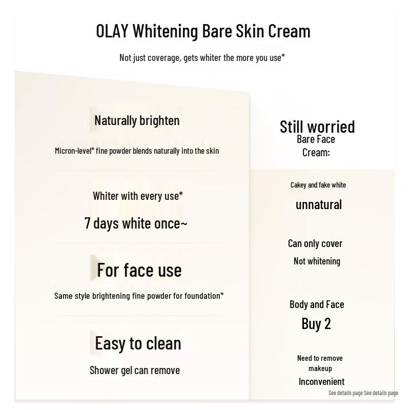 OLAY Whitening & Brightening Body Cream