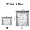 Zipper-style Thickened Aluminum Foil Sealed Cold Bag; Home Freezer Food Preservation Bag; Environmental Food Packaging Bag.
