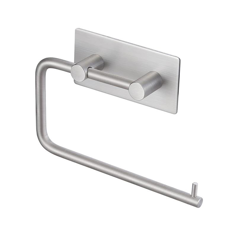 

WTEMPO 1 шт., 2 размера, 2 цвета, рулоны бумажных полотенец для ванной комнаты, держатель для кухонных салфеток, нержавеющая сталь, неперфорированный самоклеящийся держатель для бумажных полотенец short серебряный