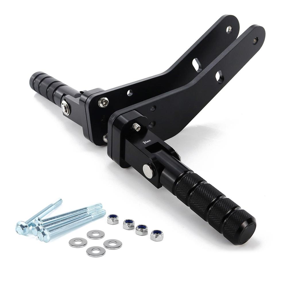 For Yamaha V-Max 1200 1985-2002 2003 2004 2005 2006 2007 Motorcycle Rider Foot Peg Footrest Kit Adjustable Highway Peg Mounts