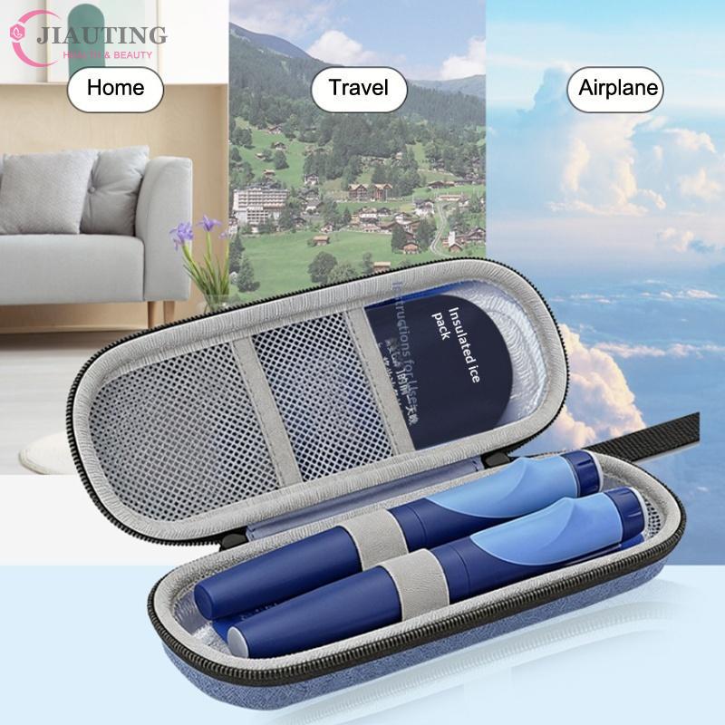 Insulin Cooler Travel Storage Case With Digital Display Medicine Organizer Bag Reusable Diabetes Carrying Bag For Diabetics