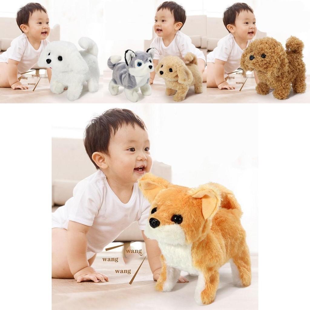 Adorable Electronic Robot Dog Plush Toy With Lifelike Features For Kids Joy