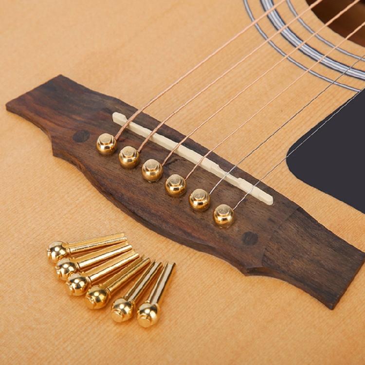 Acoustic Guitar Bridge Pins with Bridge Pin Puller Set String Nail Remover Extractor Tool Guitar Accessories Enduring